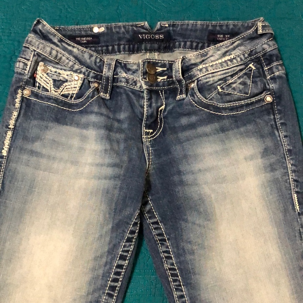VIGOSS The Chelsea Capri Jeans Size 3/4